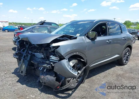 2025 Nissan Kicks Sr Intelligent Awd from USA, damaged, VIN 3N8AP6DB2SL321837